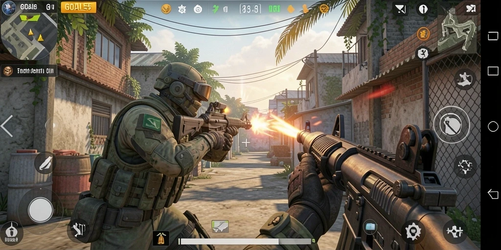 Gameplay seru GOAL55 dengan grafis menakjubkan dan karakter bervariasi.