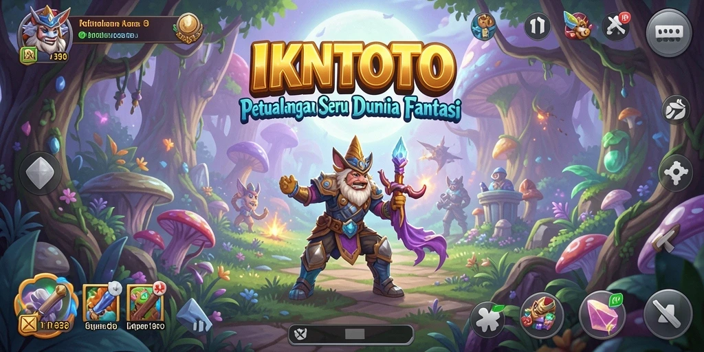Tangkapan layar gameplay IKNTOTO yang menampilkan aksi petualangan yang seru.