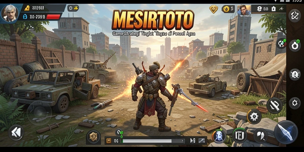 Tampilan menarik dari gameplay MESIRTOTO yang menggugah selera bermain.