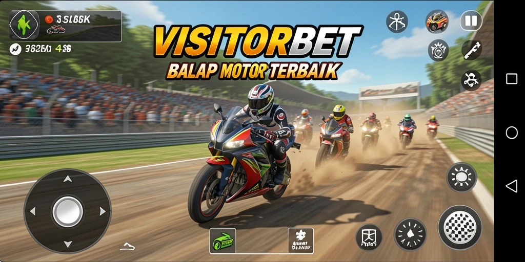Tampilan gameplay VISITORBET yang memukau dan mendebarkan.